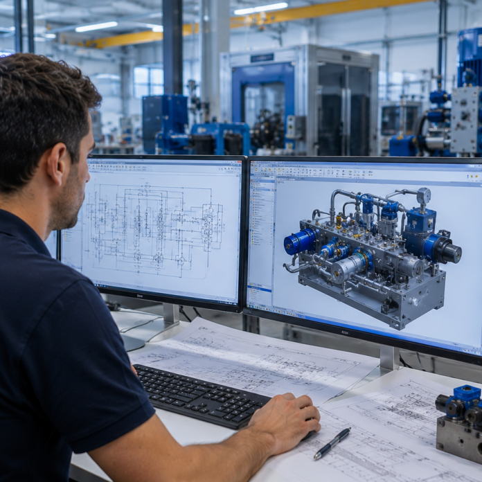 Diseño de Sistemas Hidráulicos Industriales en Teruel