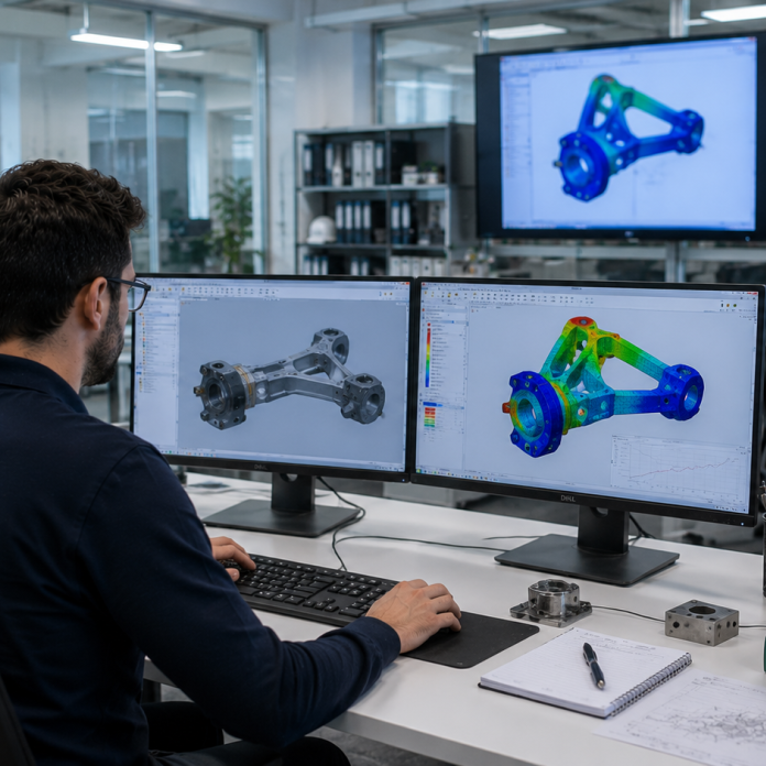 Simulación FEM y Análisis Estructural en Teruel
